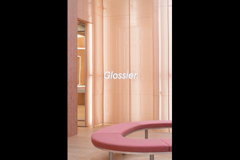 Glossier London entrance